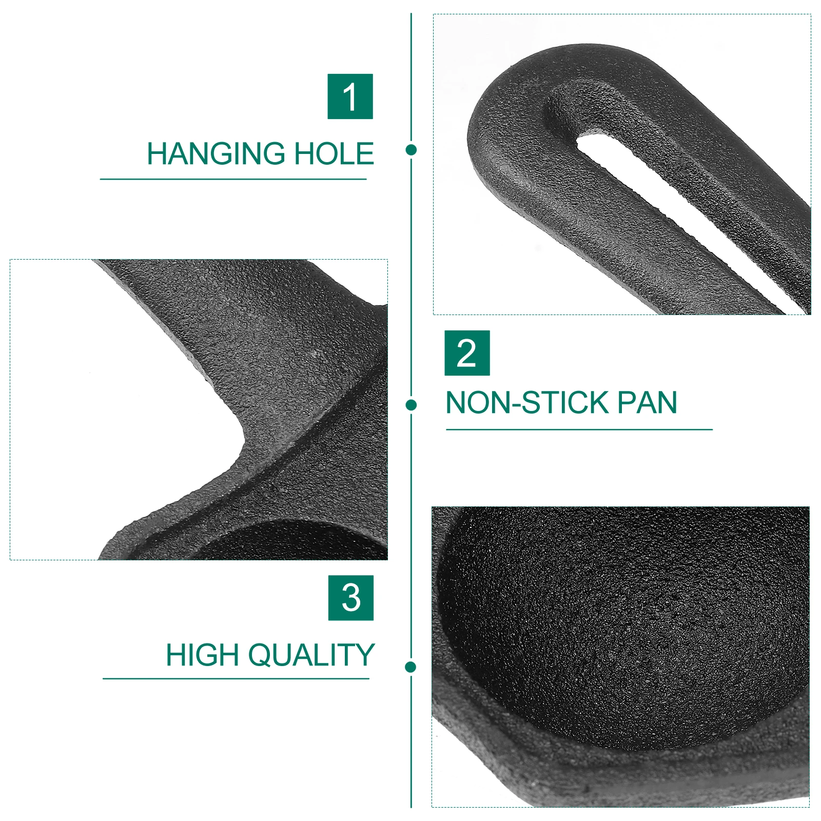 

12 Molds Pan Cast Iron Nonstick Octopus Meat Mold for Ebelskivers Pancake Donut Holes Grill Pan