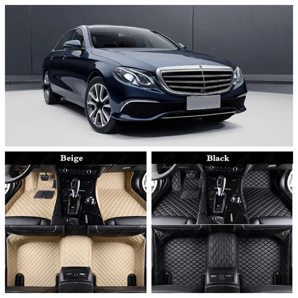 

Custom Car Floor Auto Foot Mats Rugs for Mercedes Benz E Class Series E63 AMG W210 W211 W212 W213 E250 E280 E300 E350 E400 E500