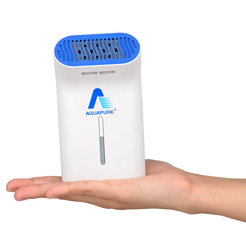 AQUAPURE портативный на батарейках, защита здоровья, генератор отрицательных ионов, плазменный очиститель воздуха