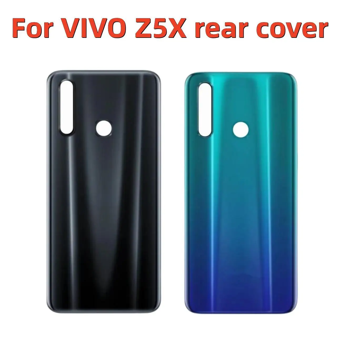 

6.53" For VIVO Z5X z5x Battery Back Rear Cover Door Z5X housing For VIVO Z 5X Back Battery Cover