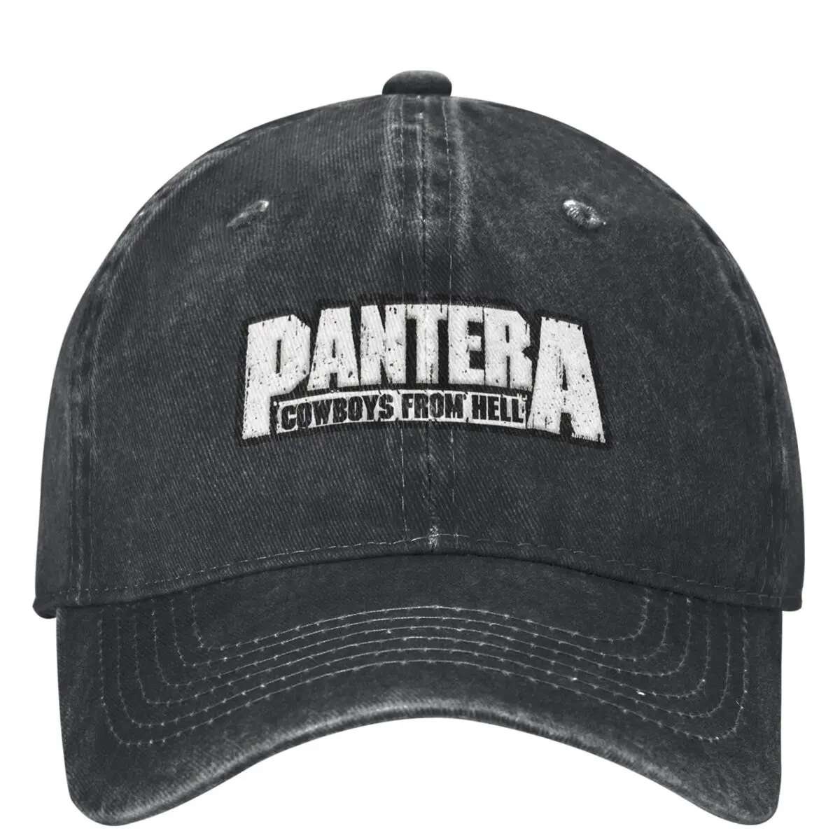 

Pantera Cowboys From Hell Rock Band Outfit Men Women Baseball Cap Distressed Washed Caps Hat Retro Outdoor Summer Snapback Cap