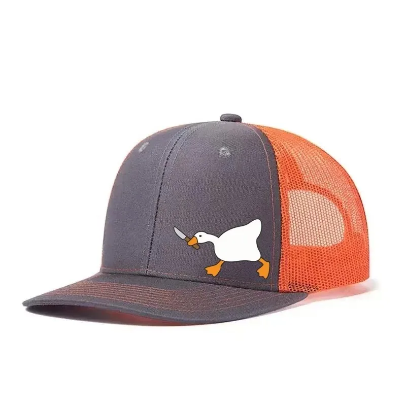 2026 New Print Logo Baseball Cap with Goose Pattern for Men and Women, Casual and Fashionable City Style Duckbill Cap