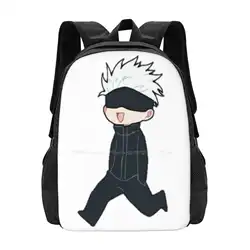 Chibi Gojo School Bags For Teenage Girls Laptop Travel Bags Gojo Satoru Cute Gojo Cute Jjk Satoru Gojo Chibi Gojo