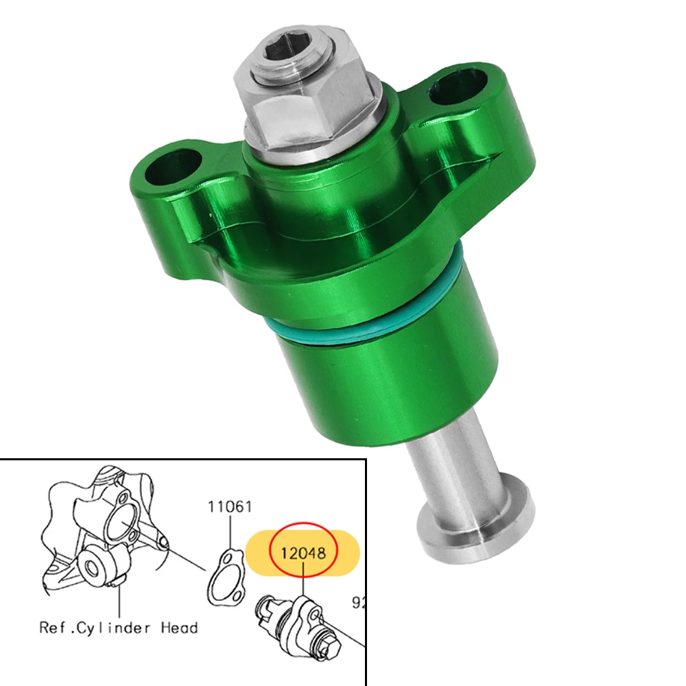For Kawasaki KX450 KX450X KX450SR 2019-2026 Manual Cam Timing Chain Tensioner Adjuster -Replaces OE# 12048-0088