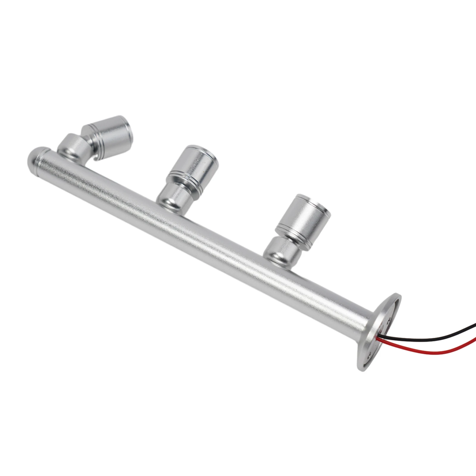 Showcase Lighting for Jewelry Exhibitions  Led Cabinet Spot Lamp AC85 240V/DC12V Input Power  Silver/Black Body Color