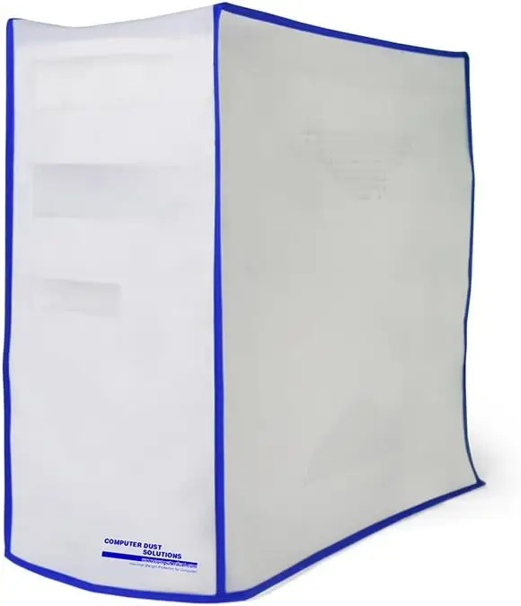 

Silky Smooth Antistatic Vinyl CPU Dust Cover 10Wx20Hx24D for Computer Protection