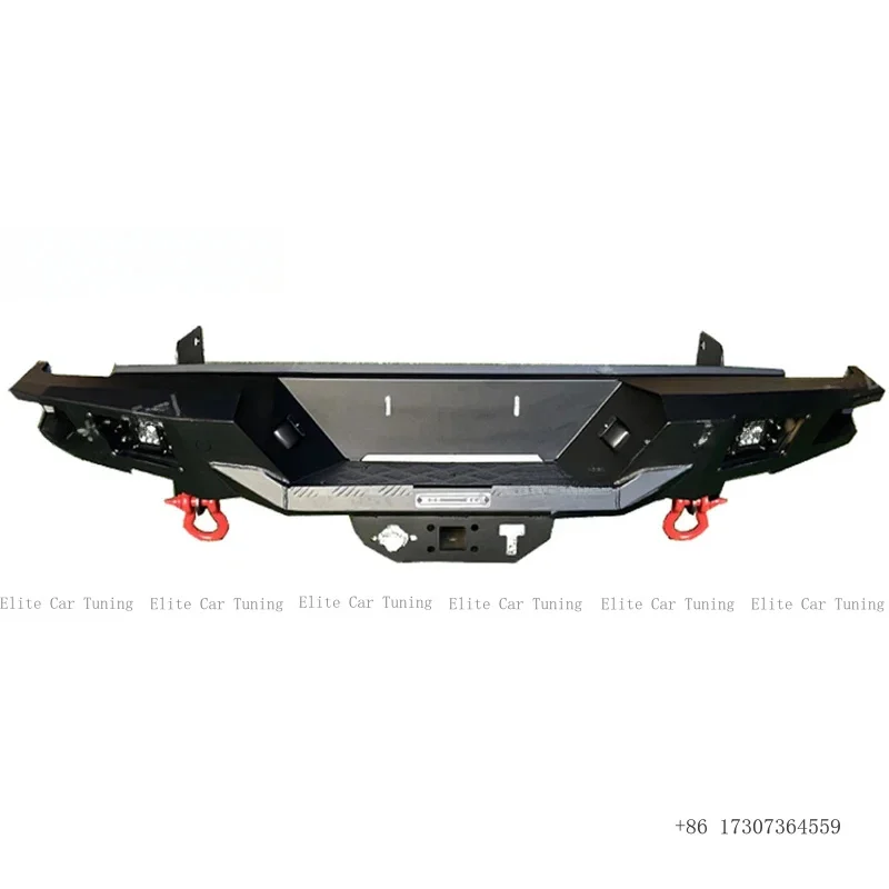 

2024 T9 Pickup Steel Rear Bumper Black Bumper Guard Protector Accessories