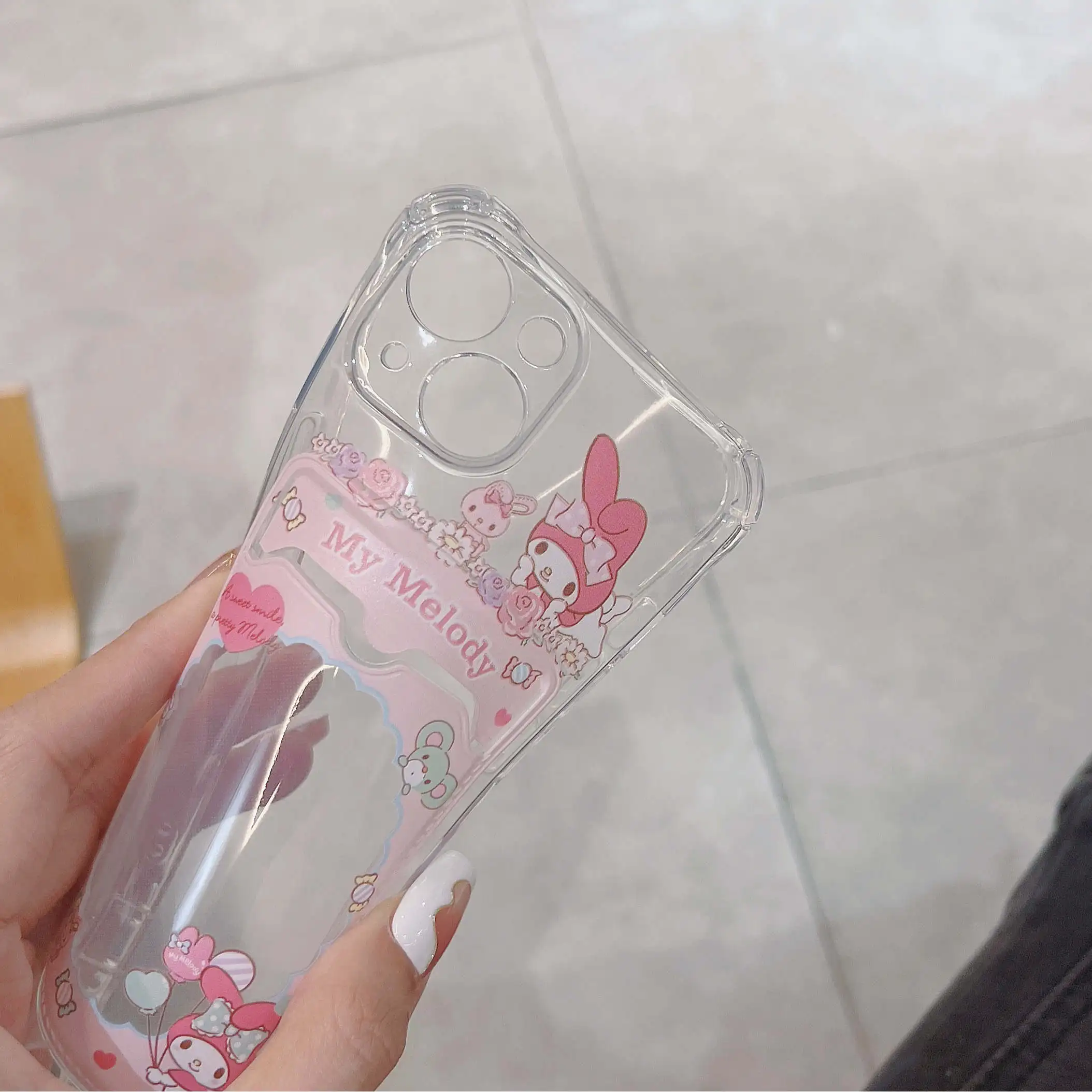 Cartoon Hello Kitty Little Twin Stars Photo Card Holder Wallet Case For iPhone 14 13 Pro Max 12 11 XR XS X 7 8 Plus Pink Cover