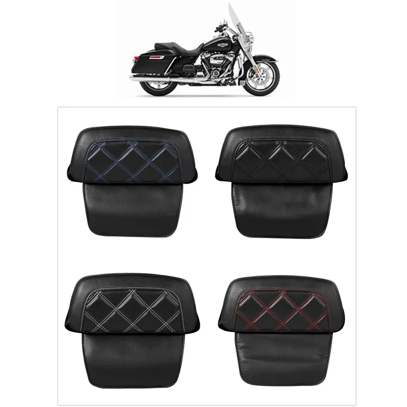 Razor Chopped Trunk Backrest Pad For Harley Tour Pack Pak Touring CVO Street Electra Glide Road King 2014-2022 Motorcycle