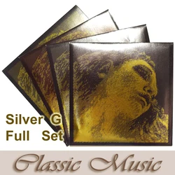 Pirastro Evah Pirazzi Gold Violin Strings Full Set With Silver G(415091) ,Ball End, 4/4, Original Made in Germany