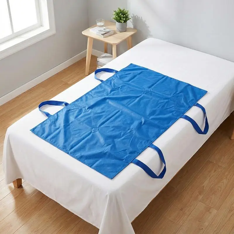 Elderly Bed Transfer Belt for Patient Lift Mobility Aid with Padded Handles for Wheelchair Transfer Nursing Sling