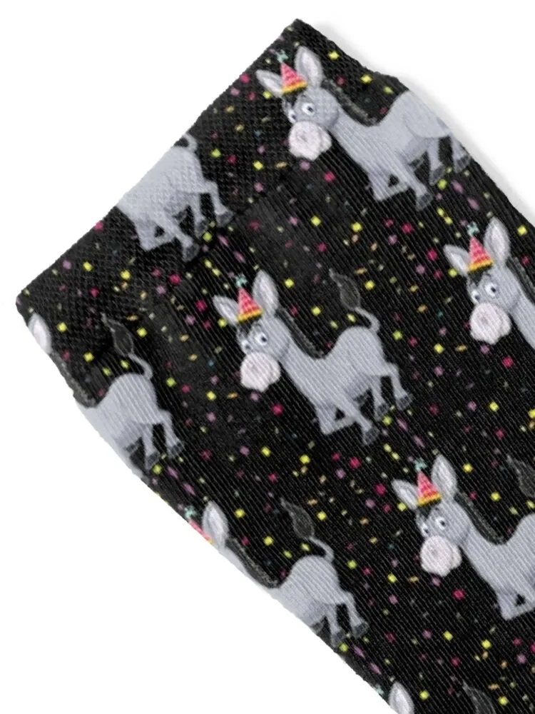 Camiseta de burro divertida, calcetines de regalo de cumpleaños, lotes de lujo, Calcetines para hombre y mujer