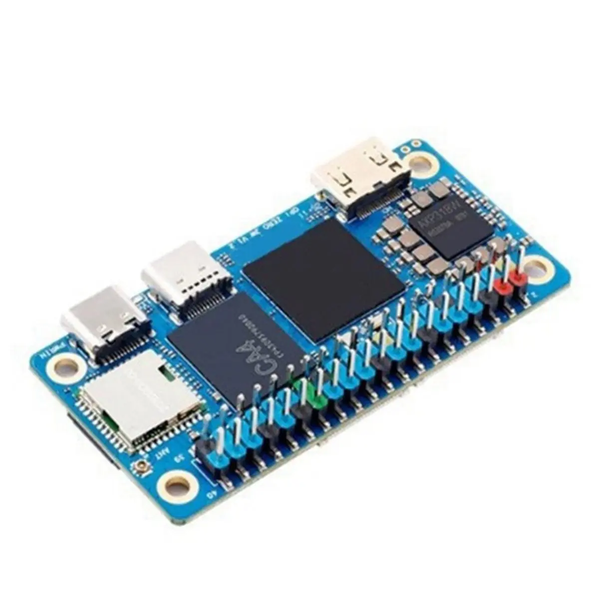 For Zero 3W Development Board with Zero 3 Cooling Fan Allwinner A733 Soc 3Tops NPU PCle 3.0 WIFI6 BT5.4 12GB