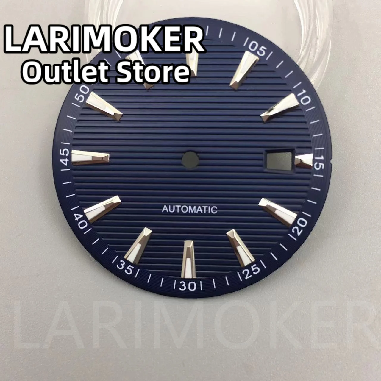 LARIMOKER 33mm White Green Blue Black watch dial fit NH35 movement