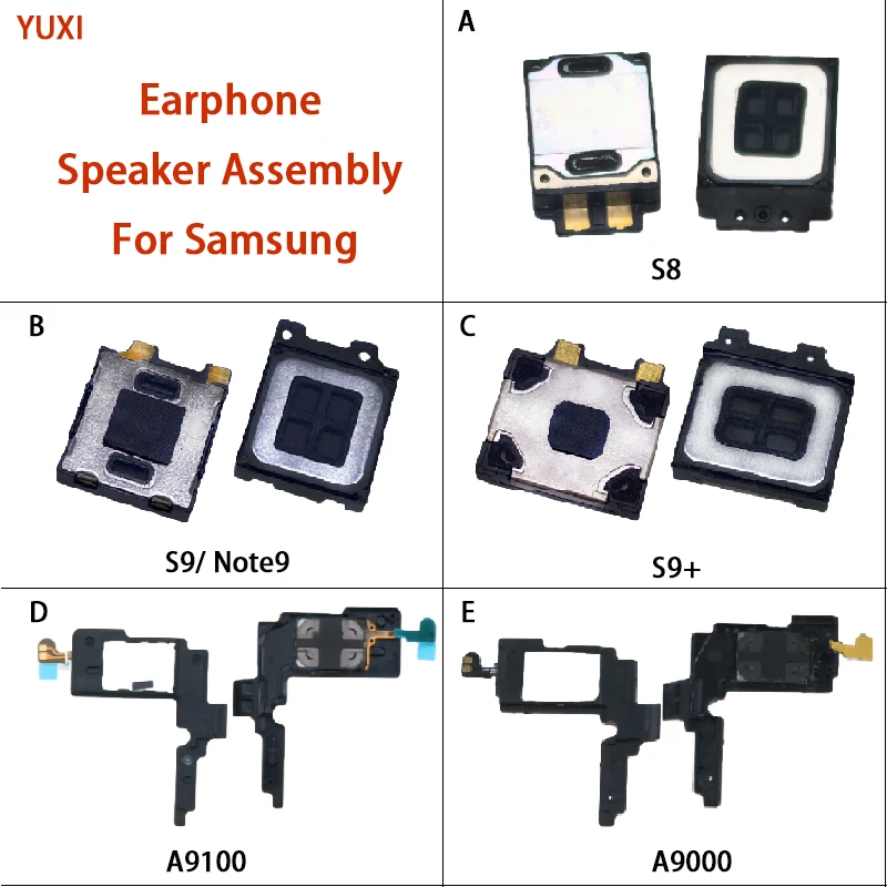 Yuxi 1-teilige Lautsprecher baugruppe für Samsung A9100/A9000 Kopfhörer für Samsung S8/S9 Note9/S9 Lautsprecher klingeln externe Wiedergabe