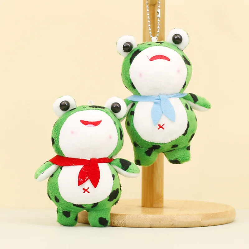Cute Crab Chicken Shark Plush Toys Cartoon  Bunny Animal Plush Stuffed Dolls Keychain Pendant Girl Small Gift