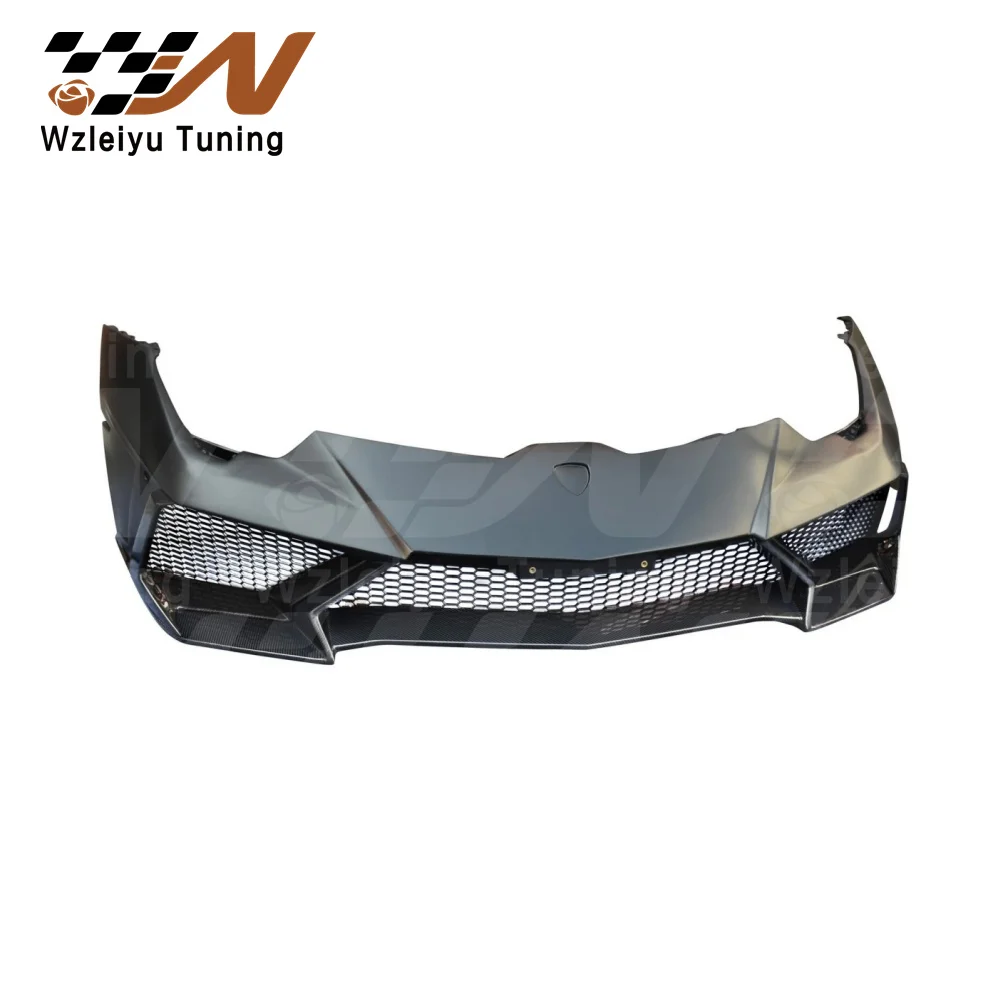 New Style Partial Carbon Fiber Front Bumper Fit For Lamborghini Huracan LP610 High Quality Fitment