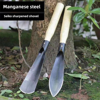 Gardening Tool Small Iron Shovel Planting Flowers Vegetables Digging Wild Vegetables Weeding Soil Digging Family Iron Spade