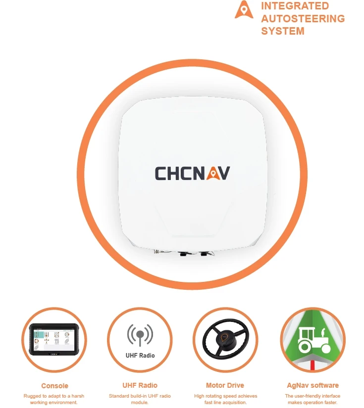 Sistema di sterzo automatico GPS ad alta precisione per componente motore NX510 SE/NX612/NX510 Pro ad alta produttività