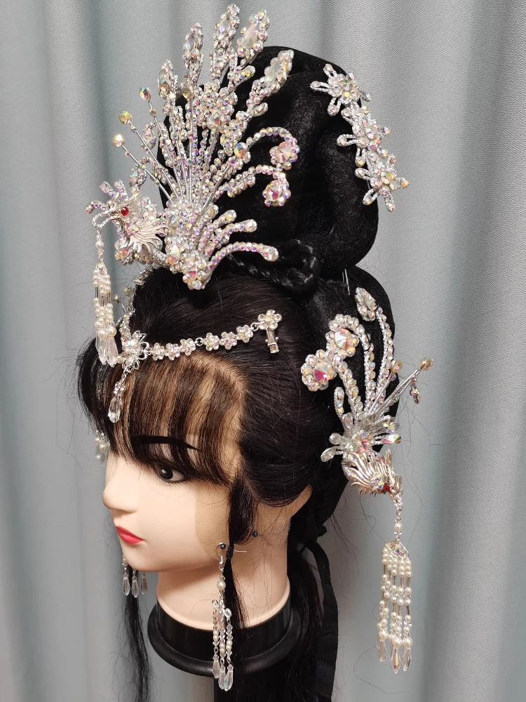 ZOCO أوبرا رئيس الإضاءة بكين يوي هوانغمي الكانتونية ووكو هينان أوبرا هوا دان تسينغ يي القبعات ملكة جمال الأوبرا الصينية