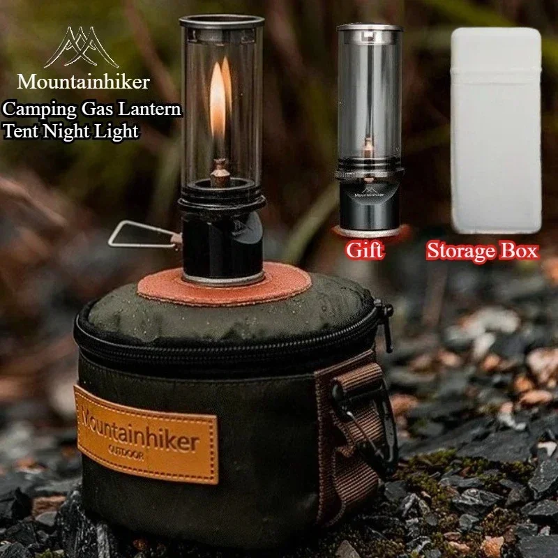 

MOUNTAINHIKER Dream Candle Light, лампа для кемпинга, газовый фонарь, оборудование для освещения палатки, ветрозащитная газовая свеча, уличные фонари для кемпинга