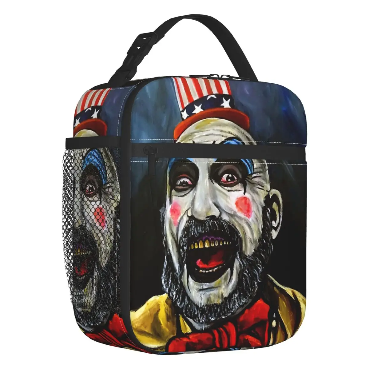 Captain Spaulding Insulated Lunch Bag for Camping Travel Film House of 1000 Corpses Leakproof Thermal Cooler Bento Box Children