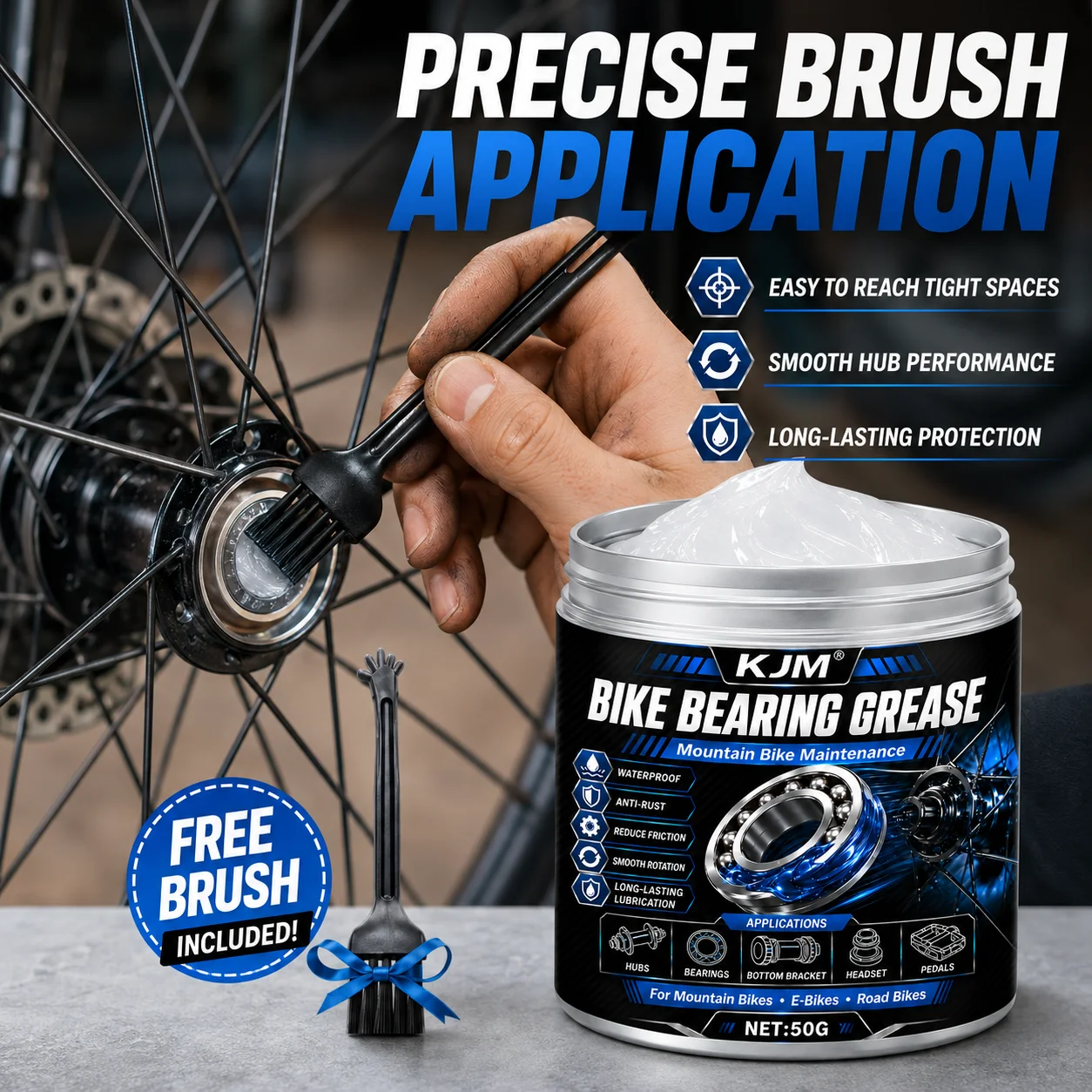 KJM Bike Bearing Grease Mounta - Grease Waterproof Bike ulasan dan harga