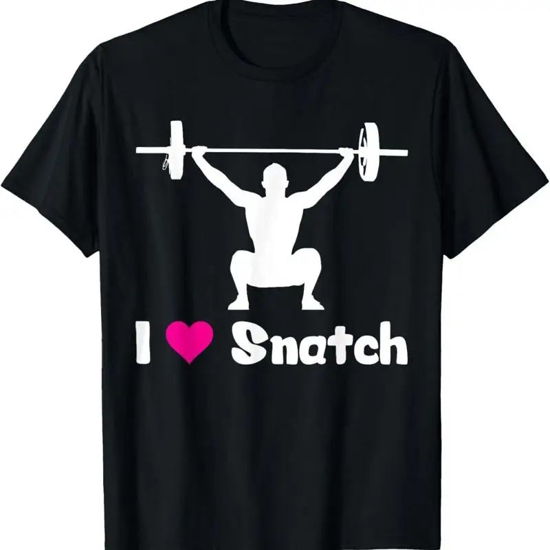 

I Love Snatch Funny Weight Lifting T Shirt