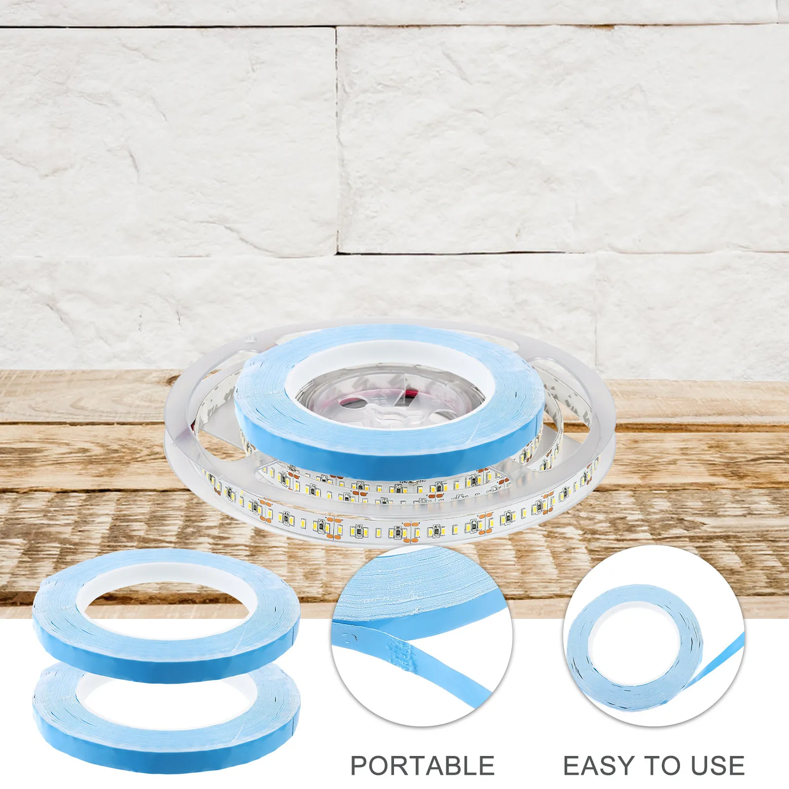 High Strength Thermal Conductive Double-Sided Tape Strong Adhesion Heat Resistant for Electronic Components CPU GPU LED Cooling