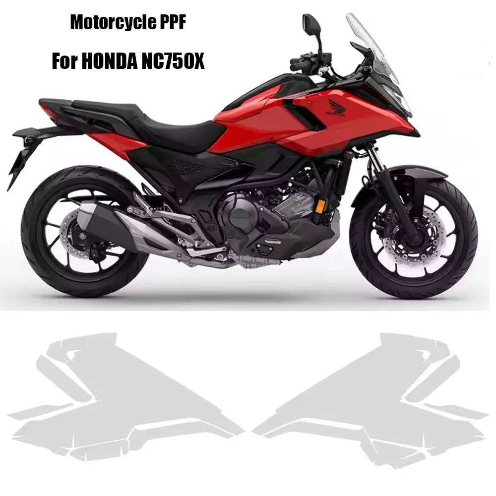 

Для HONDA NC750X: Самовосстанавливающаяся, полностью антицарапинная защитная пленка из ТПУ (PPF) для мотоцикла, УФ-стойкая, с высоким глянцем, для покраски, модель 2025 года