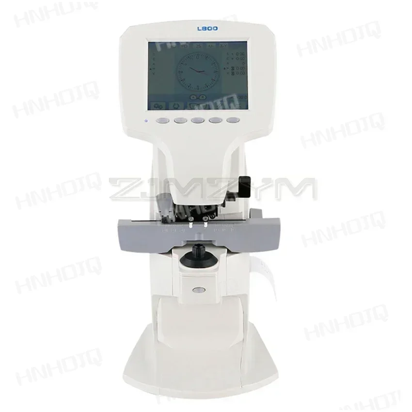 L800 Automatic Lensometer Glasses Equipment Digital Auto Lens Meter Focimeter 5.6 Inch Touch Screen UV PD Printing Function