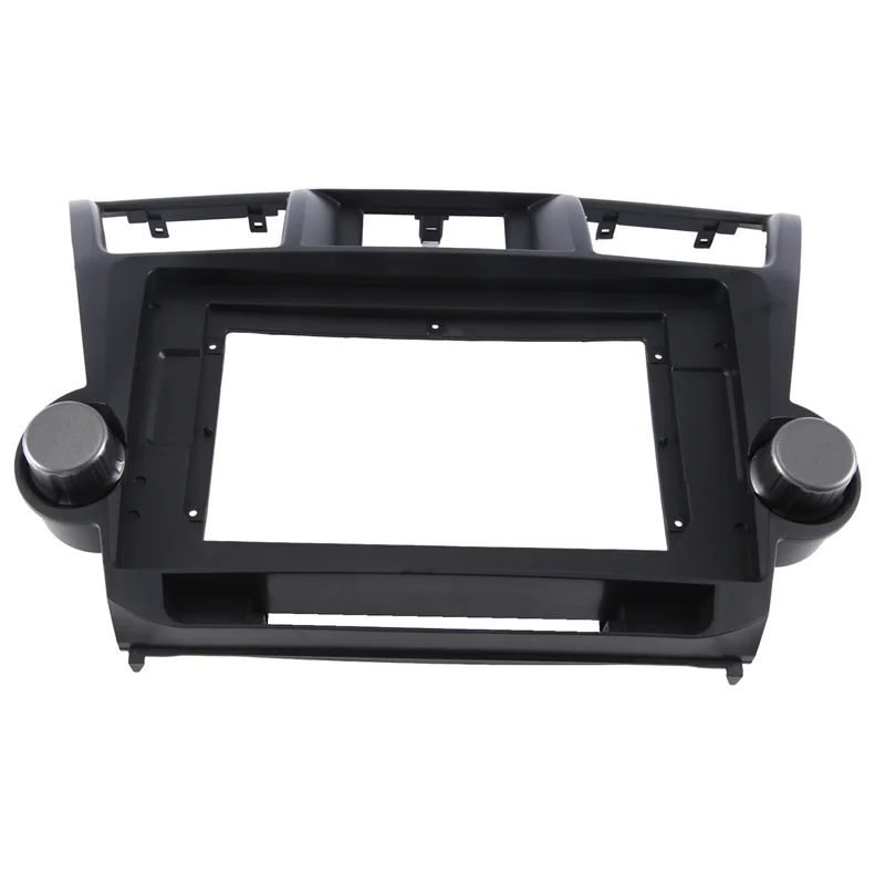 

A64P-Car Radio Fascias For TOYOTA Kluger/Highlander Audio Stereo Dash Panel Mounting 10.1 Inch Center Console Holder Bezel Parts