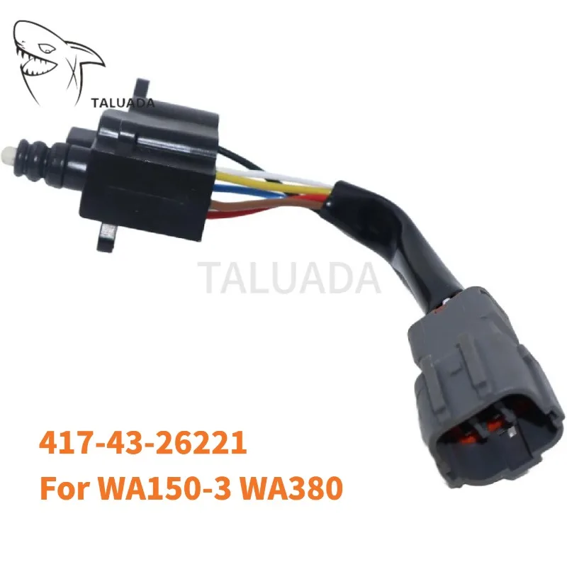 Wholesale 417-43-26221 Ignition Coil Assembly For WA150-3 WA380 WA320 WA380-3 Wheel Loader Light Switch Cabin Control Parts