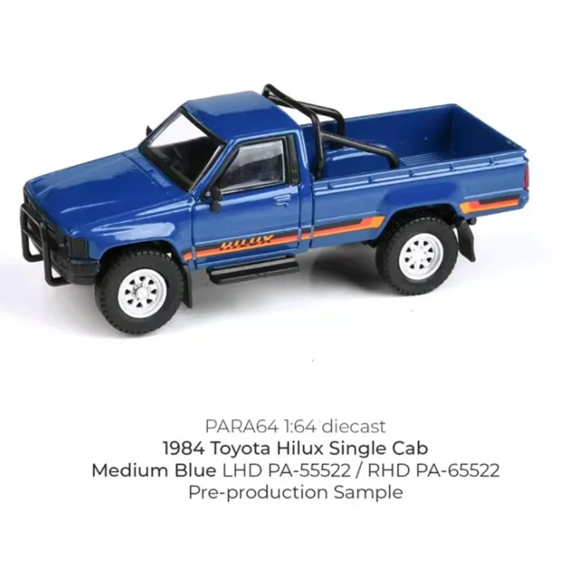 Para 1/64 Bilancia TYT Hilux Pickup In Lega di Simulazione Modello di Auto Collezione Statica Decorato Regali di Festa Giocattoli Regalo di Souvenir