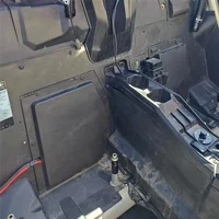 Para Can Am Maverick X3/X3 MAX 2017-2025 Kit de accesorios de placa de cubierta de batería de repuesto