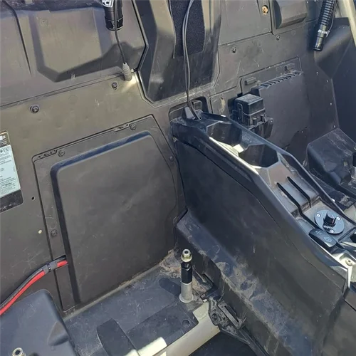 Para Can Am Maverick X3/X3 MAX 2017-2025 Kit de accesorios de placa de cubierta de batería de repuesto