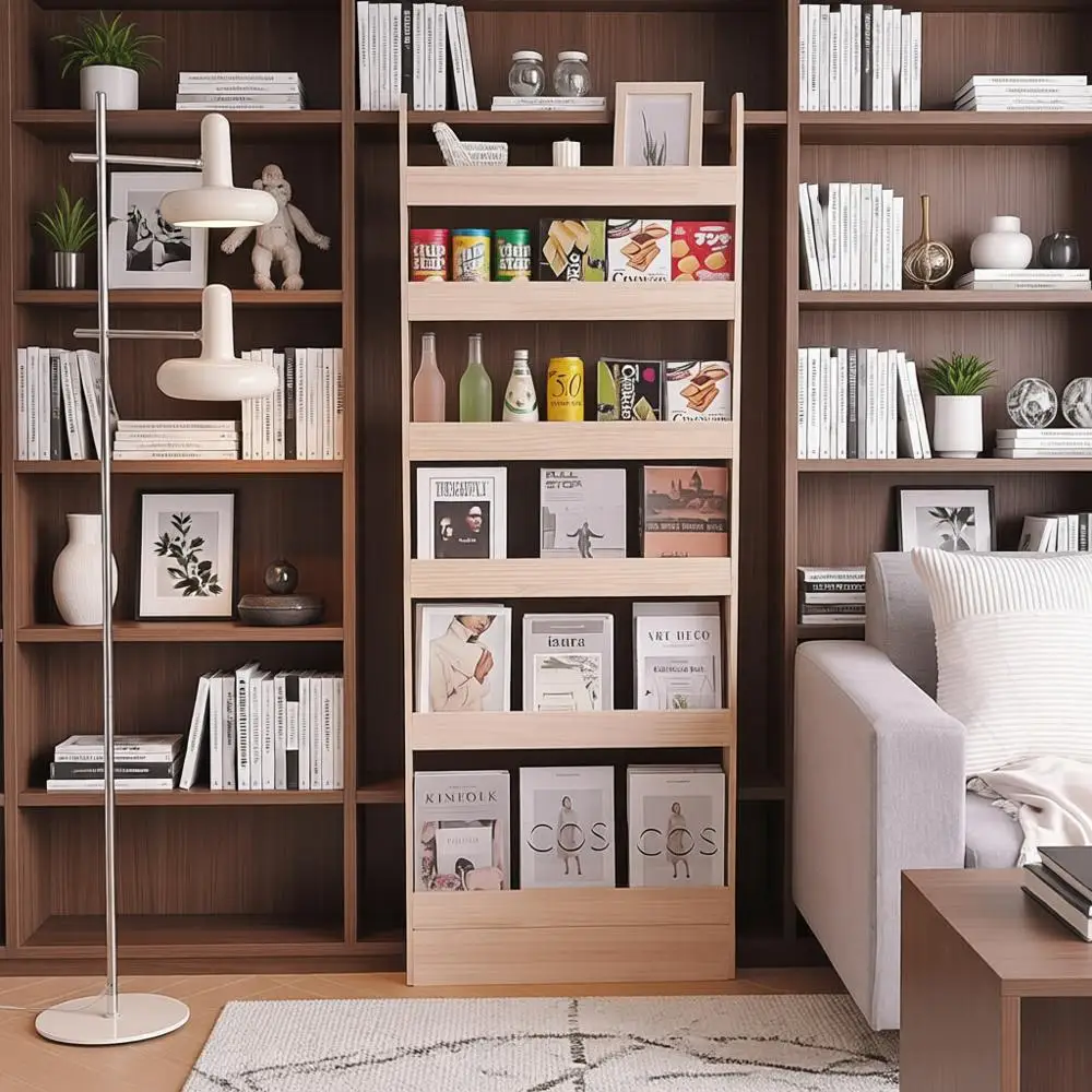 

Книжная полка-органайзер из цельного дерева для книг и игрушек, настенный, подходит для детей и взрослых, ширина 60 см