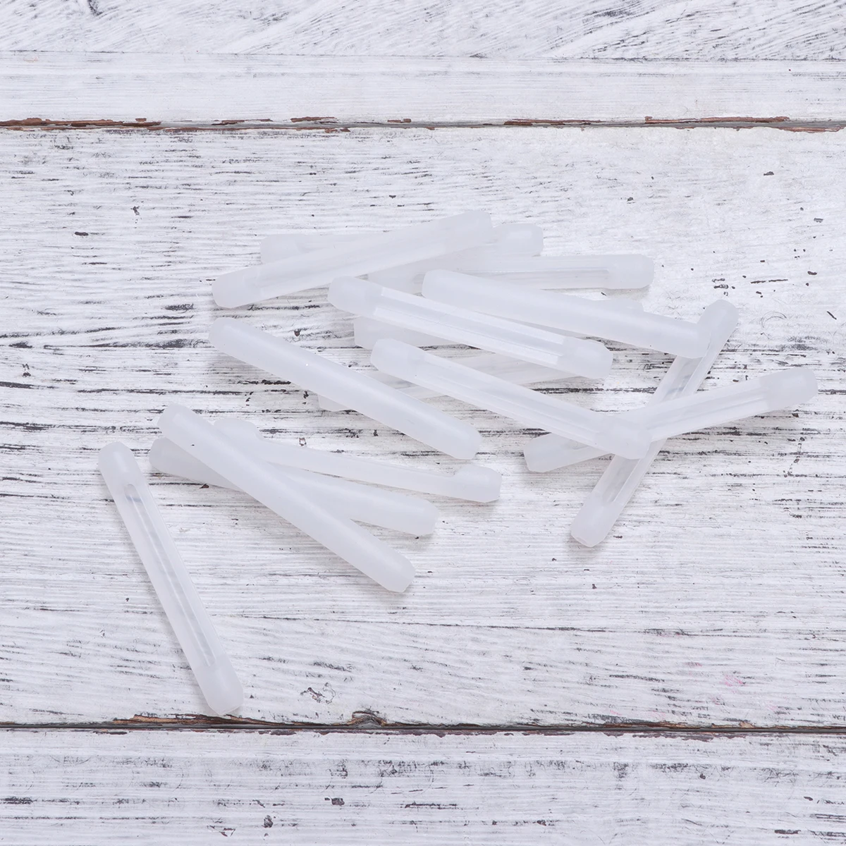

20 Pcs Anti-slip Silicone Sleeve Non-slip Cover for Glasses Prevent Allergy Ear Hook Kit