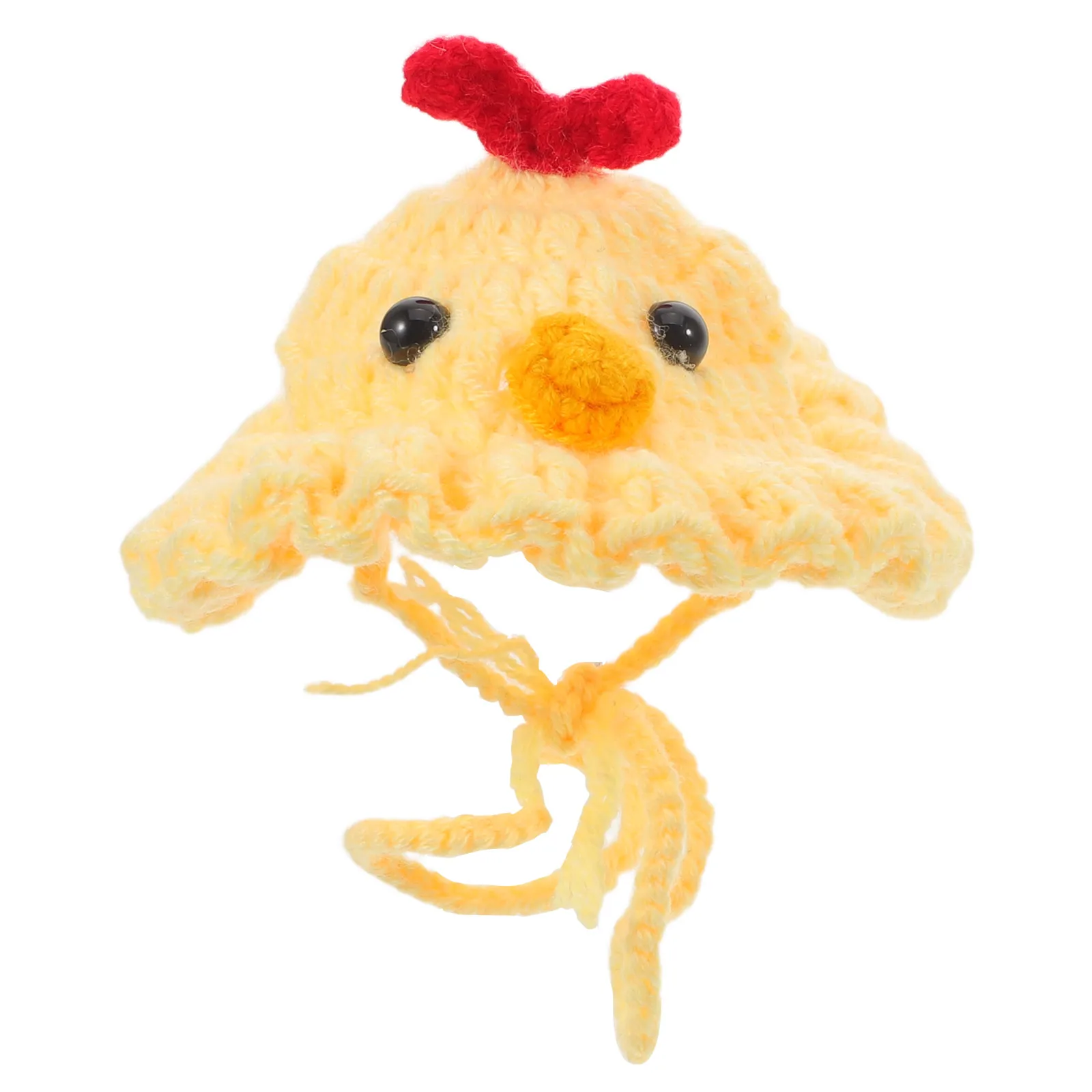 Mini Pet Party Hat Knitted Easter Costume for Bunny Hamster Guinea Pig Reptile Snake Chameleon Bearded Dragon Small Animal