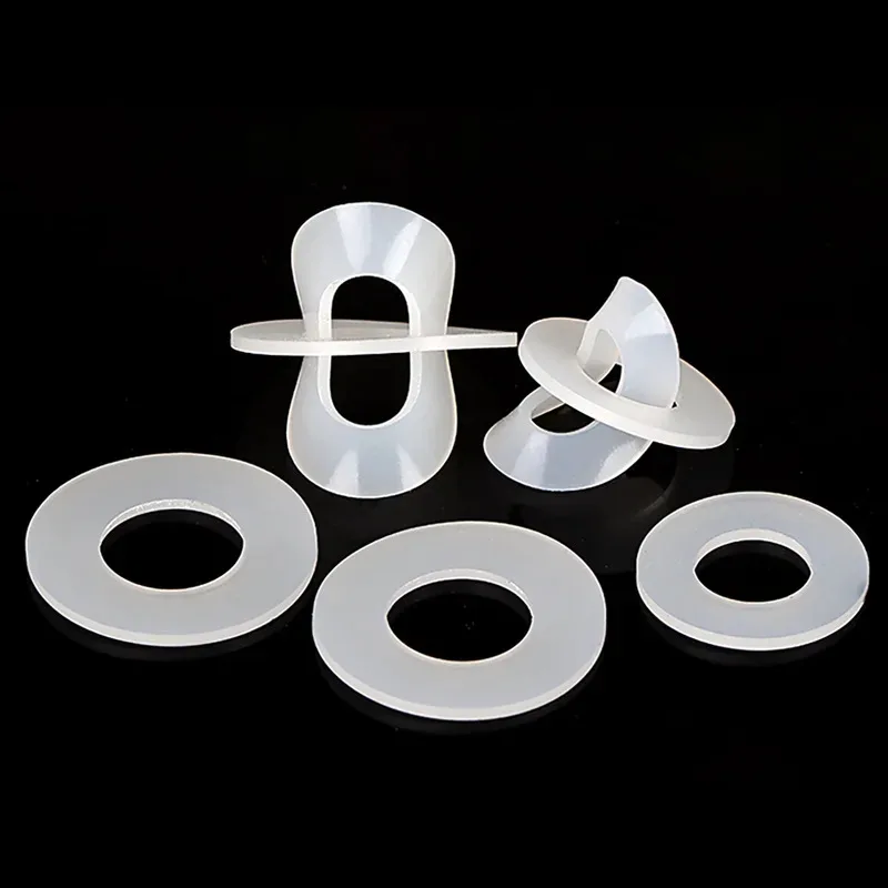 Elastic Silicone Flat Washer for Long Term Sealing Performance in Demanding Conditions Waterproof Seal