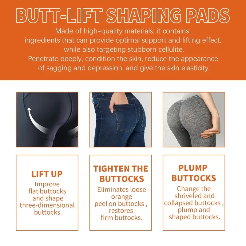 4pcs Butt Lift Patches Buttock Shaping Stickers Strengthen Hip Up Firming Sexy Curve Peach Butt Prevent Sagging Lifting Stickers