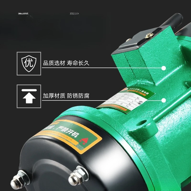 Full Copper Motor Attached Concrete Plate Vibrator 220V 380V Construction Cement Vibrator