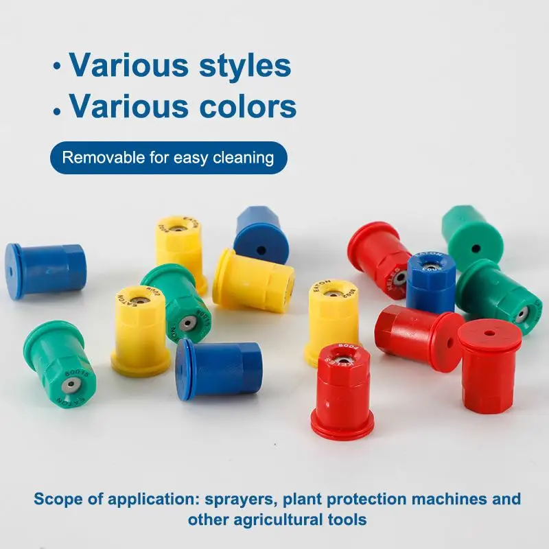 B*10Pcs 15mm 360 Degree Spray Agricultural Sprayer High Pressure Round Windproof Atomizing Nozzle Stainless Steel Sprinkler Head