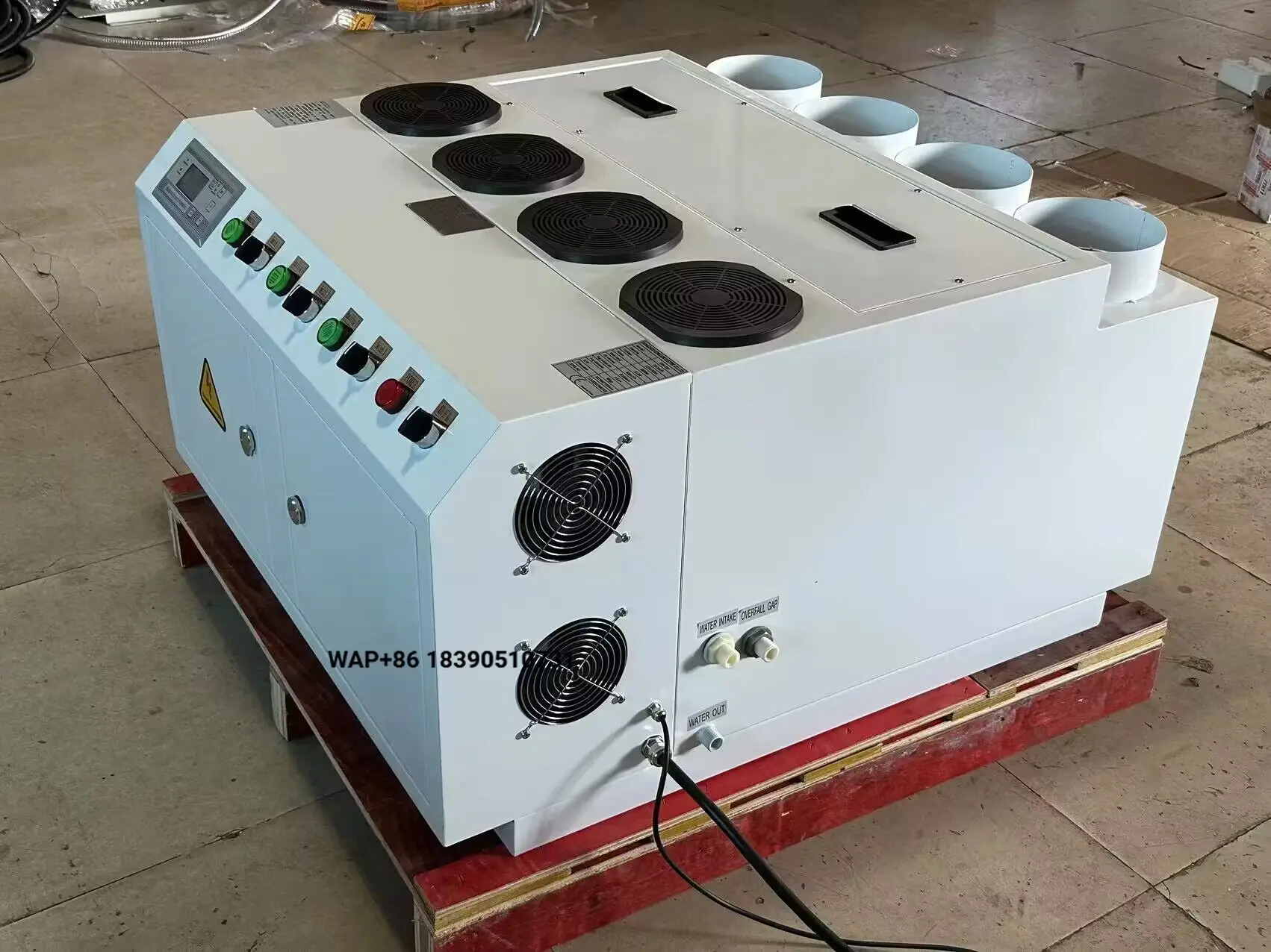 72kg/h Large Capacity Air Humidifiers Mushroom Fruit Hydroponics Ultrasonic Industrial Humidifier