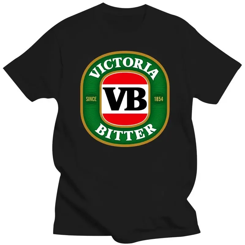 New Victoria Bitter Beer T Shirt Vb Australia Alcohol Aussie Men Cotton Tshirt Summer Brand Teeshirt Euro Size