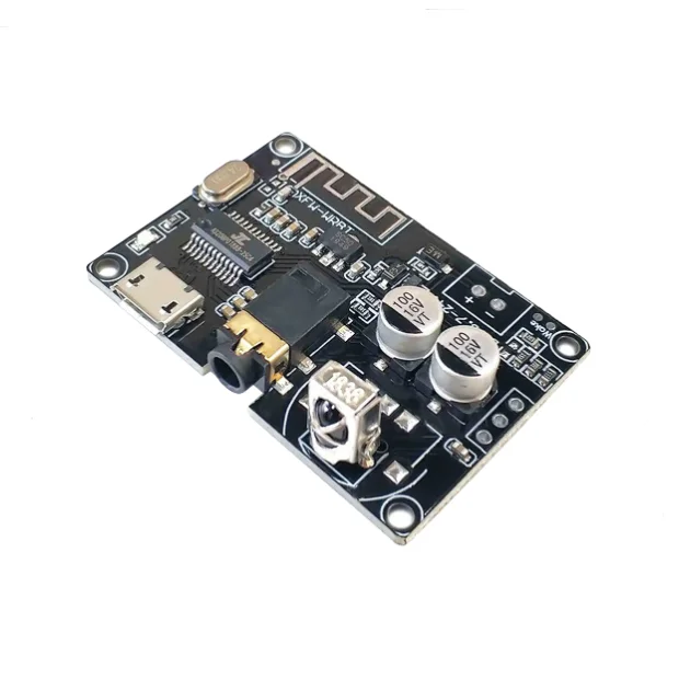 XY-WRBT Bluetooth 5.0 Decoding Board Stereo Audio Module Wide Voltage Volume Adjustable Speaker Amplifier