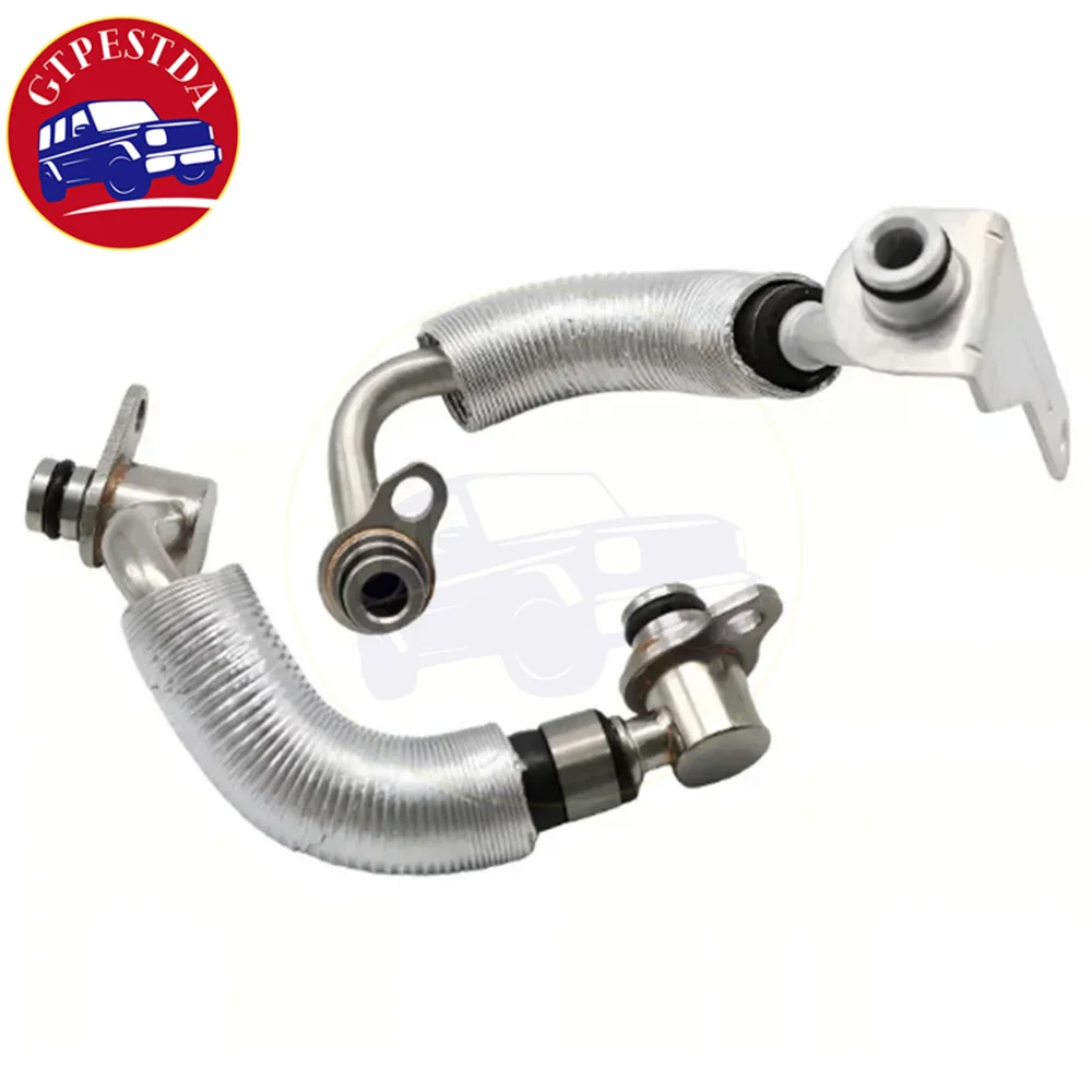 

1 пара трубок охлаждающей жидкости турбокомпрессора 11538663517 11538663516 11537588935 11537588936 для BMW-320I 328I 428I 528I X3 X4 X5 N20 F10