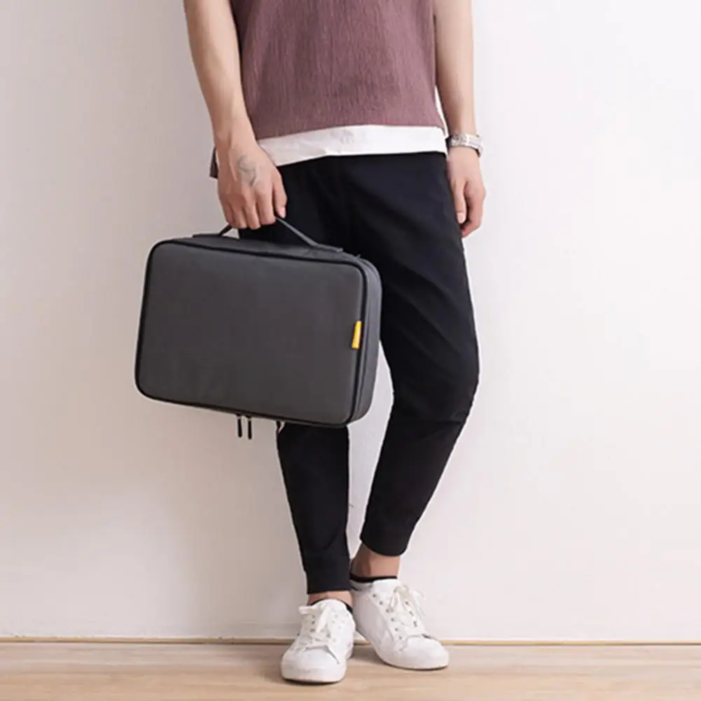 with Net Pocket Tear-resistant Portable Compact Document Organizer for Passport