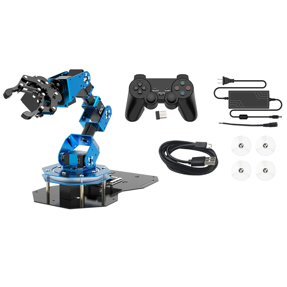 Servomotor Hiwonder BUS, brazo robótico de 6 DOF, Xarm-Esp32, manipulador de escritorio, brazo mecánico, programa de código abierto, Robot Python Maker