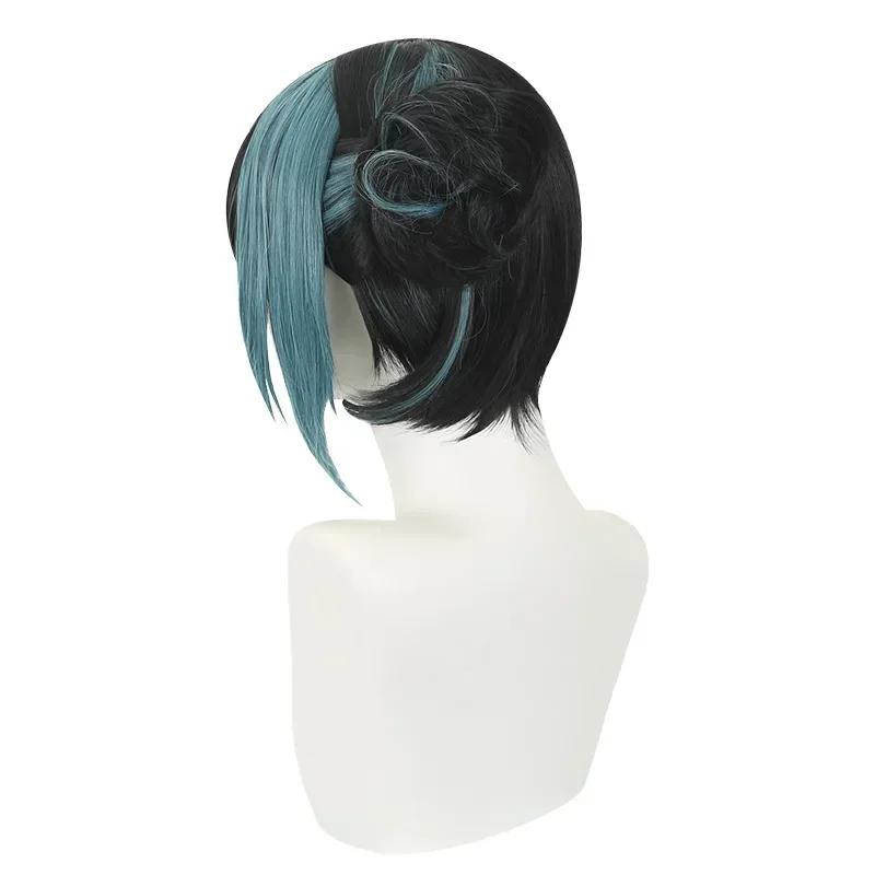 Wig Cosplay permainan naga kembali, Wig Cosplay kunci panjang untuk permainan Natal Halloween, Wig pesta Anime